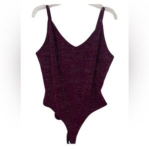 FOREVER 21 SHIMMER BODYSUIT